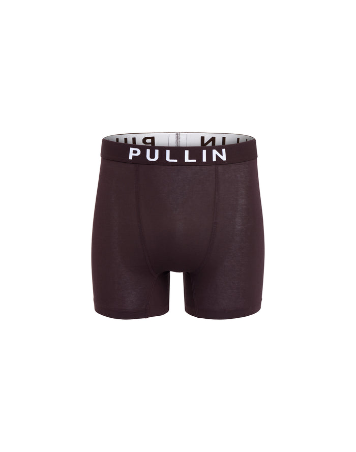 boxer long brown PULLIN en coton