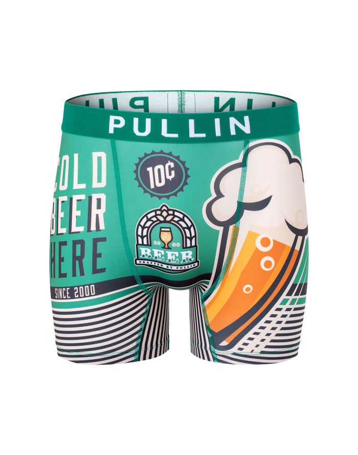 boxer long coldbeer PULLIN en lycra