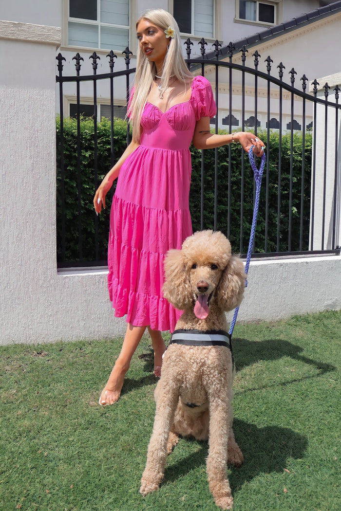 Bratz Maxi Dress - Hot Pink - Runway Goddess