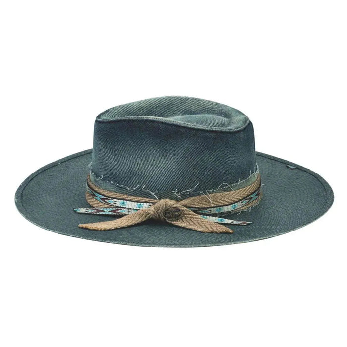 Bullhide Believer - Wide Brim Denim Cowboy Hat - Hatcountry