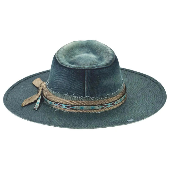 Bullhide Believer - Wide Brim Denim Cowboy Hat - Hatcountry