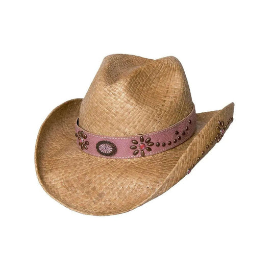 Bullhide Daughter of the West - Children's Shapeable Straw Cowgirl Hat - Hatcountry
