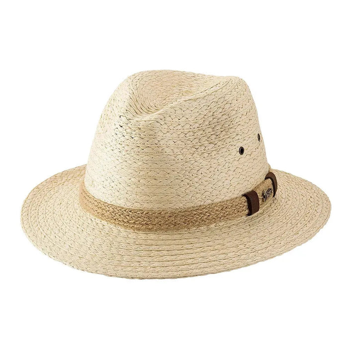 Bullhide Palm Springs- Straw Fedora Hat - Hatcountry