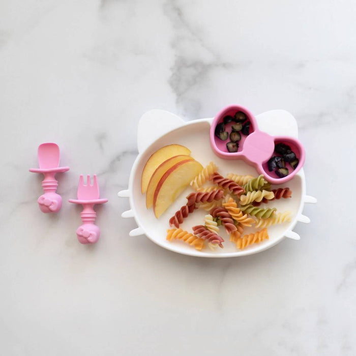 Bumkins Silicone Chewtensils - Sanrio Hello Kitty