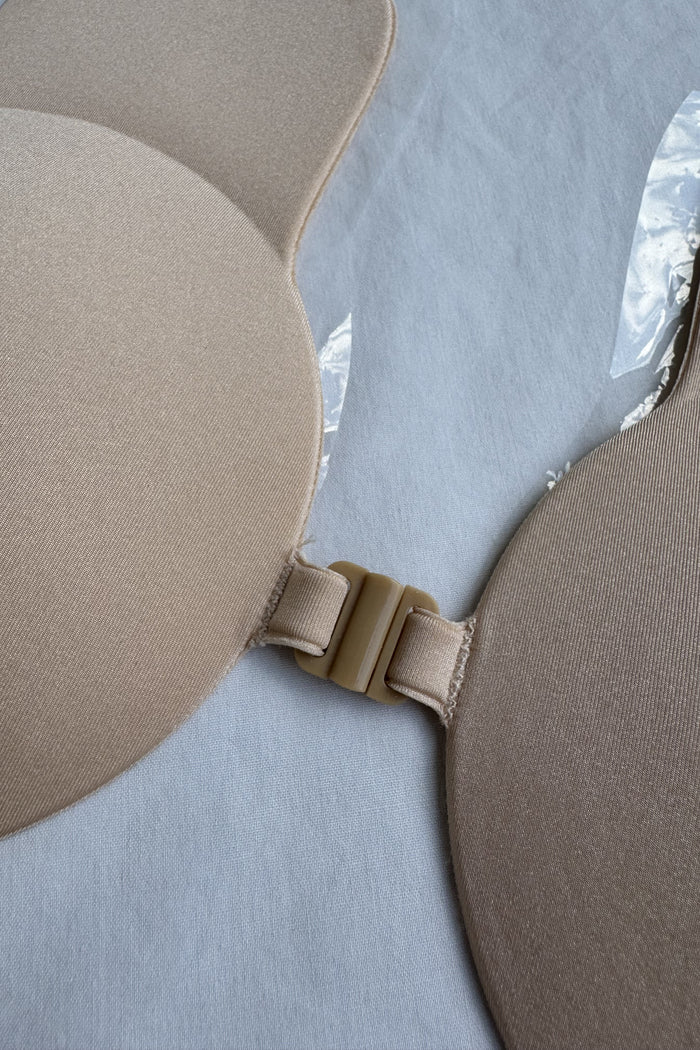 Bunny Clip Sticky Bra - Nude
