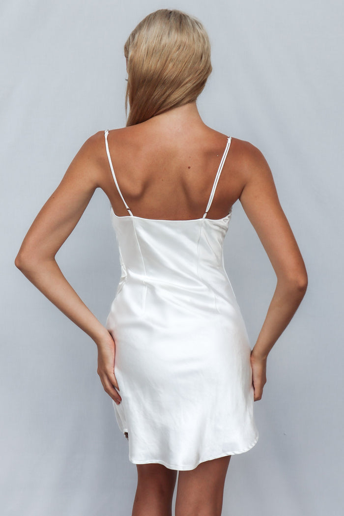 Calvary Mini Dress - White - Runway Goddess