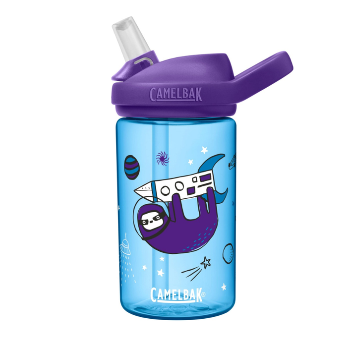 Camelbak Eddy 400mL Kids Straw Drink Bottle - Sloths  in Space