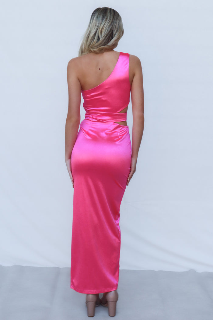 Carolyn Maxi Dress - Hot Pink