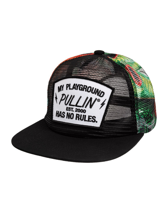 casquette fisher customskull PULLIN en polyester