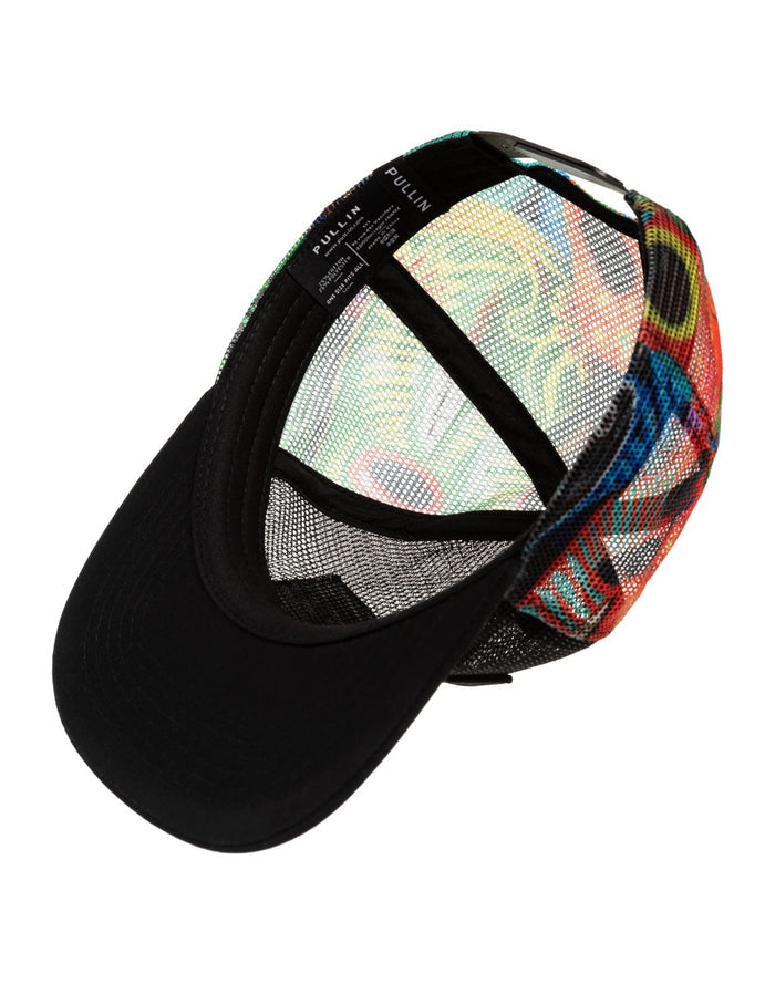 casquette fisher customskull PULLIN en polyester