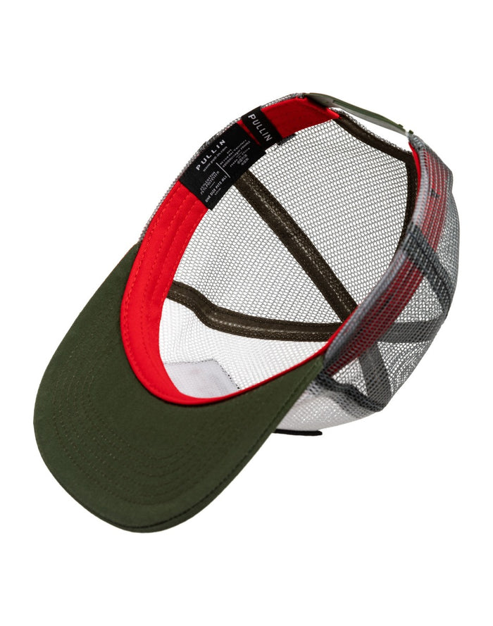 casquette fisher yellow2 PULLIN en polyester