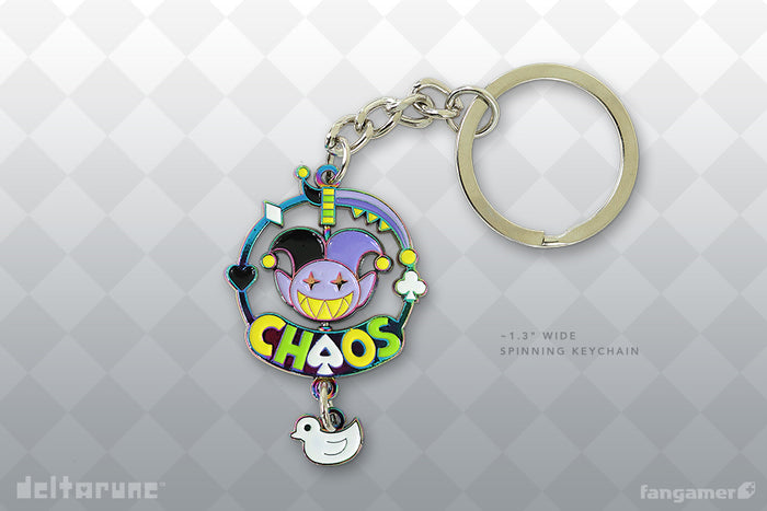 Chaos Revolving Keychain