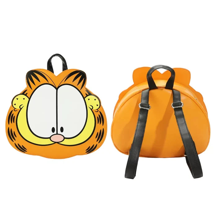 Character Head Orange 9" Adult Mini Novelty Backpack