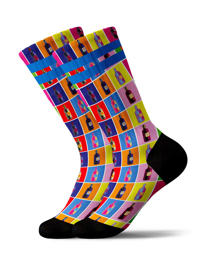 chaussettes sublimées andyw PULLIN