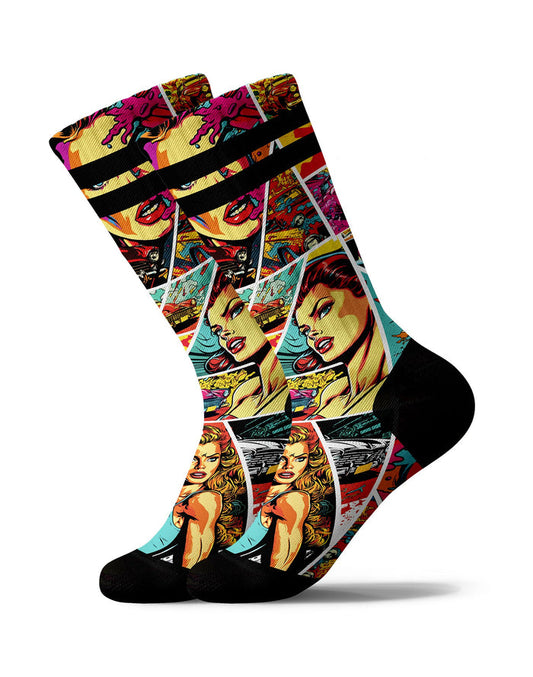 chaussettes sublimées badgir PULLIN