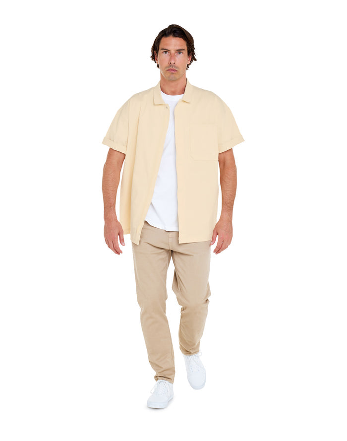 chemise oversize dove PULLIN en coton