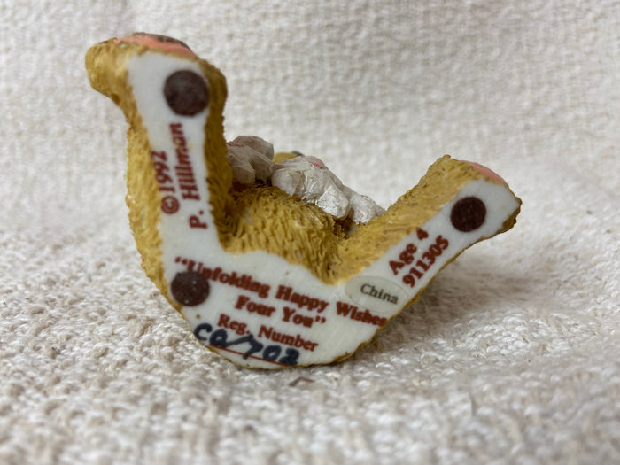 Cherished Teddies - Unfolding Happy Wished Four You - 911305