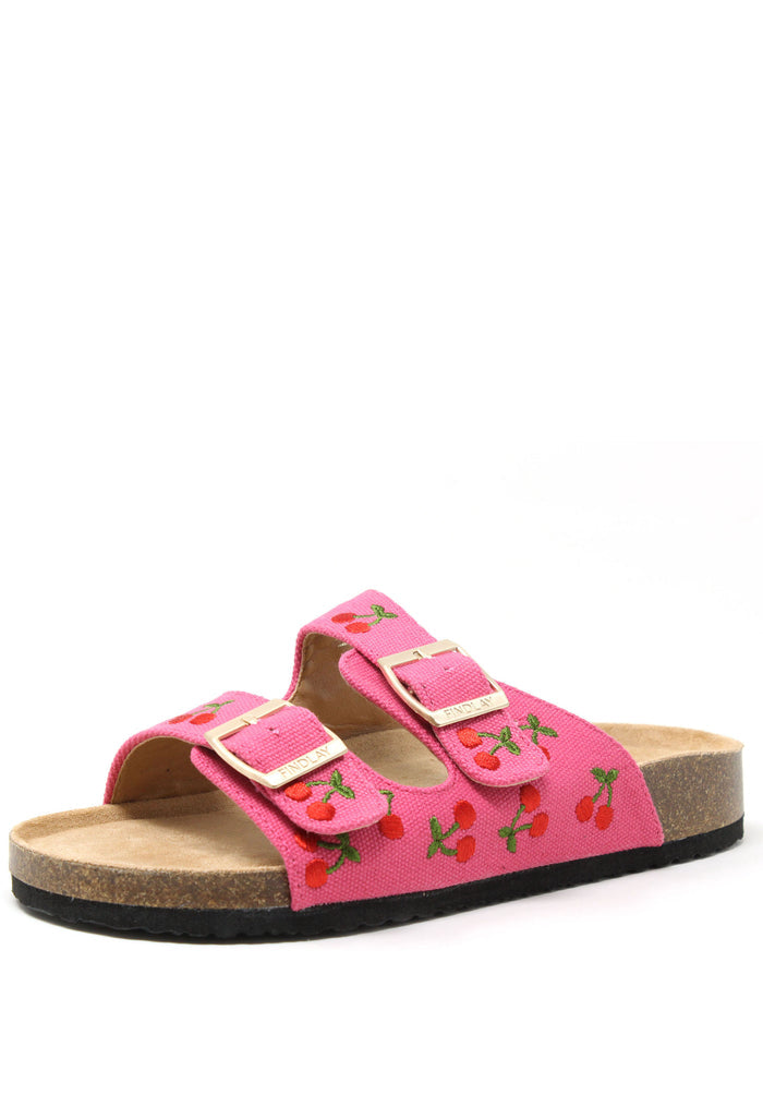 Cherry Double Strap Sandal