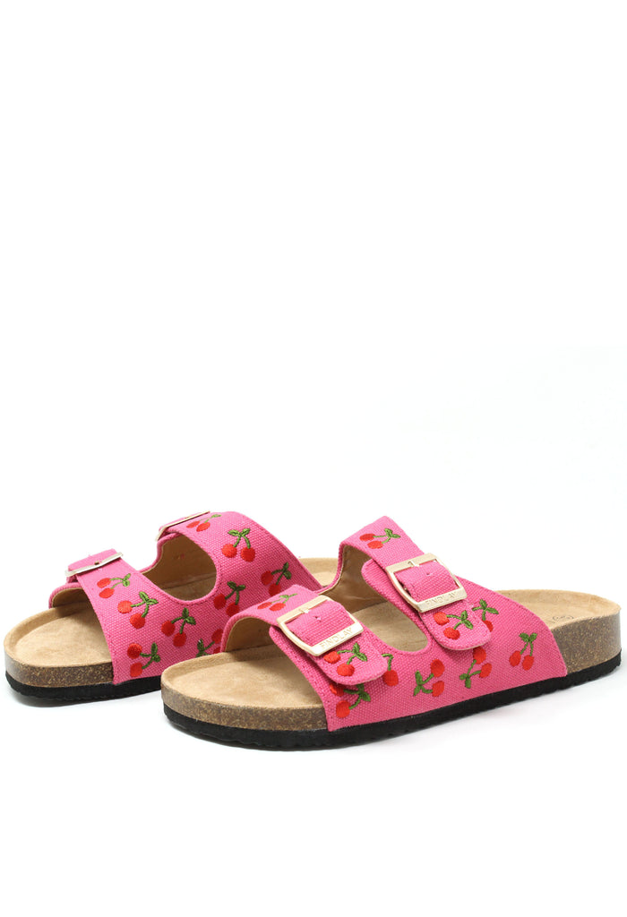 Cherry Double Strap Sandal