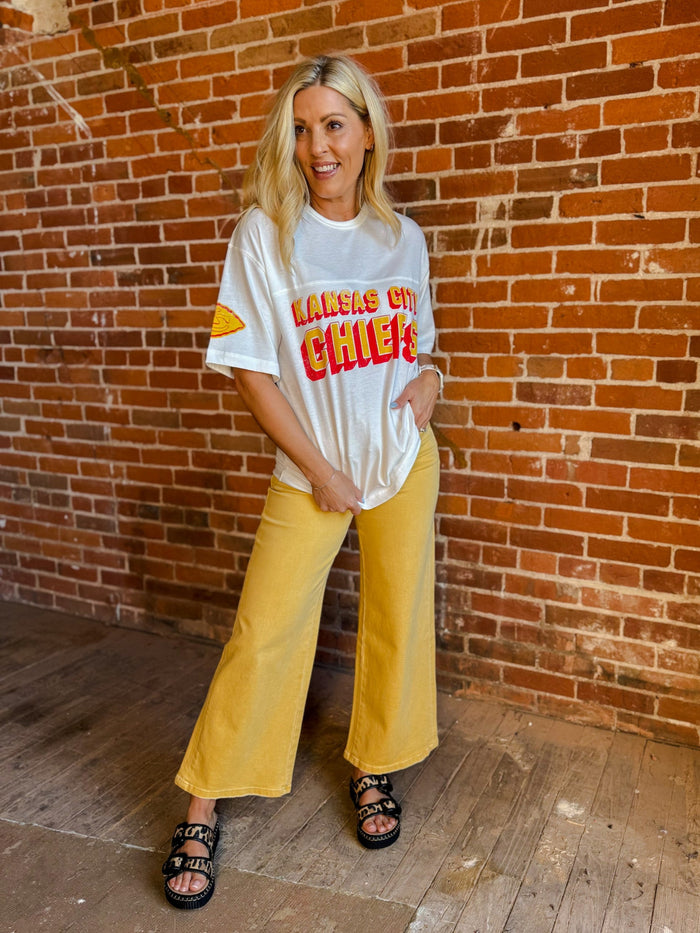 Chiefs Halfback Tee, White