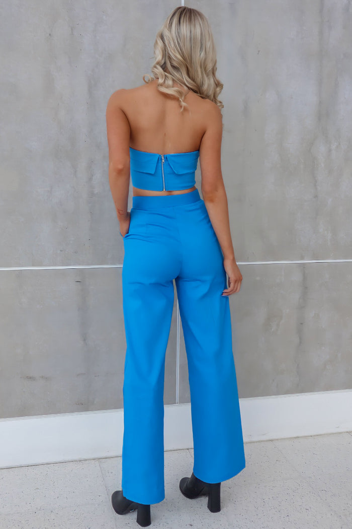 Chloe Set - Blue - Runway Goddess