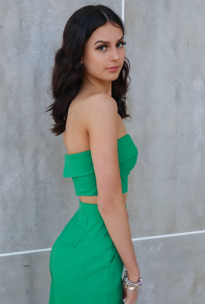 Chloe Set - Green - Runway Goddess