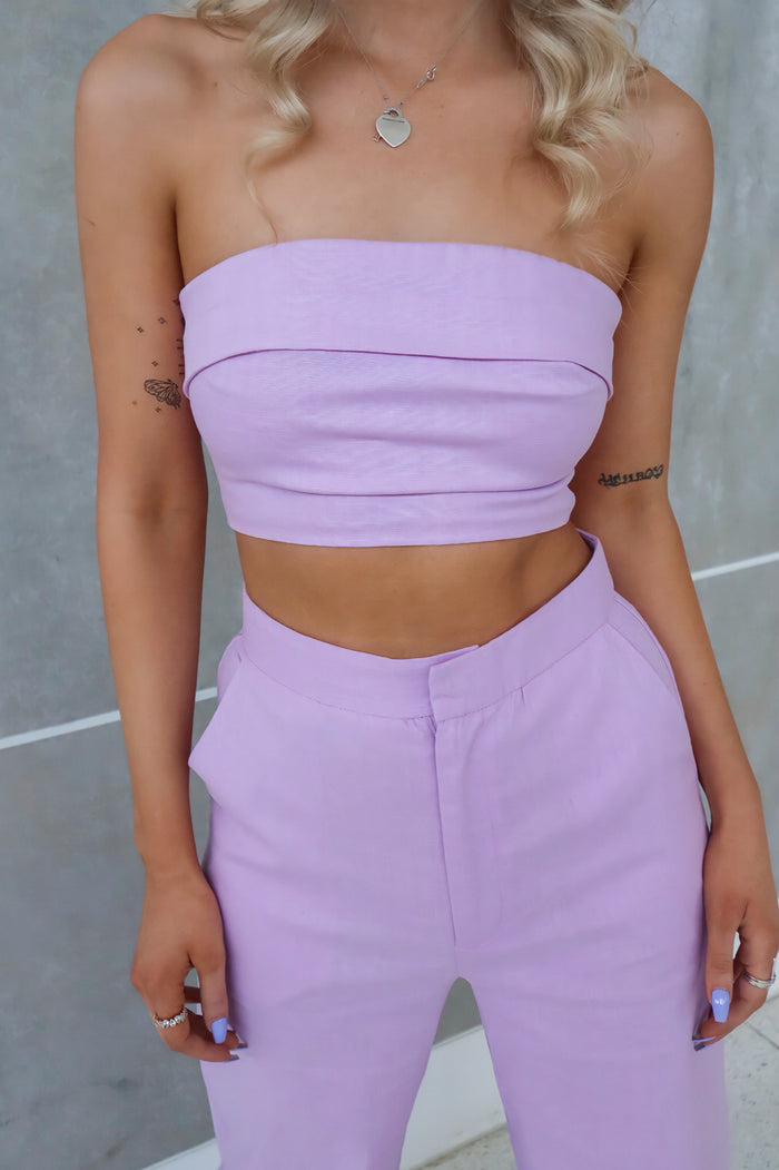 Chloe Set - Lilac - Runway Goddess