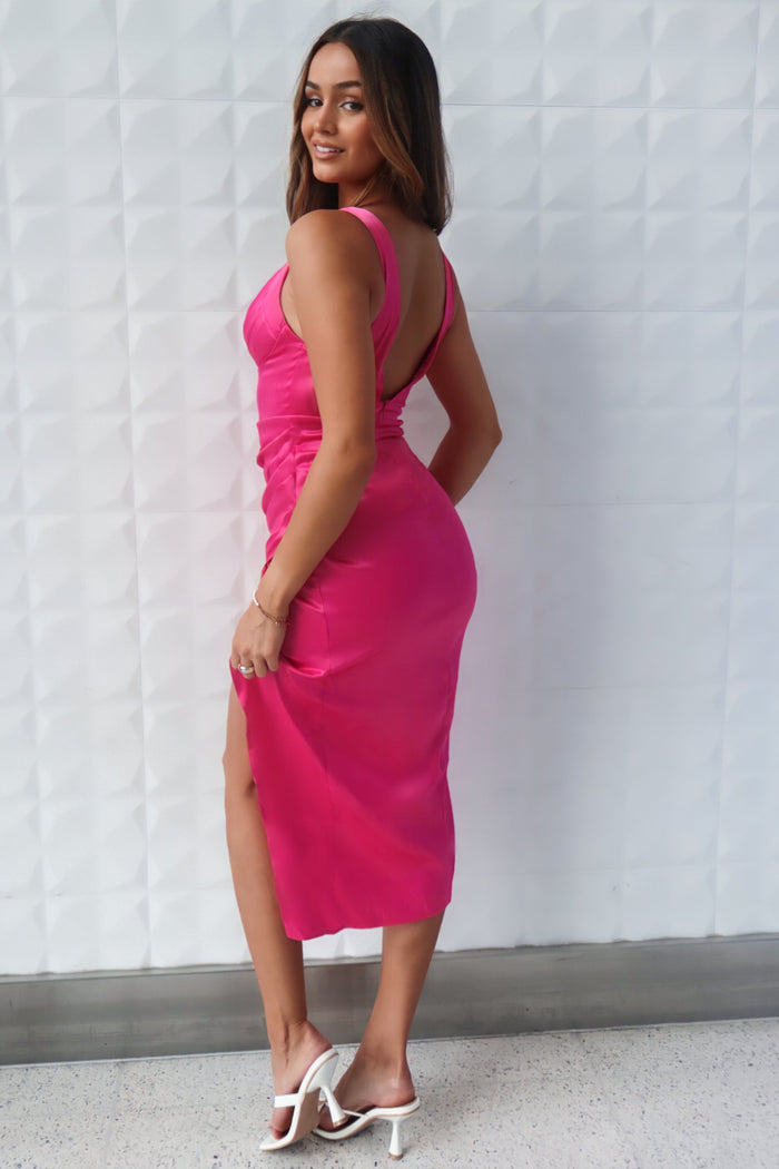 Cinderella Dress - Hot Pink - Runway Goddess