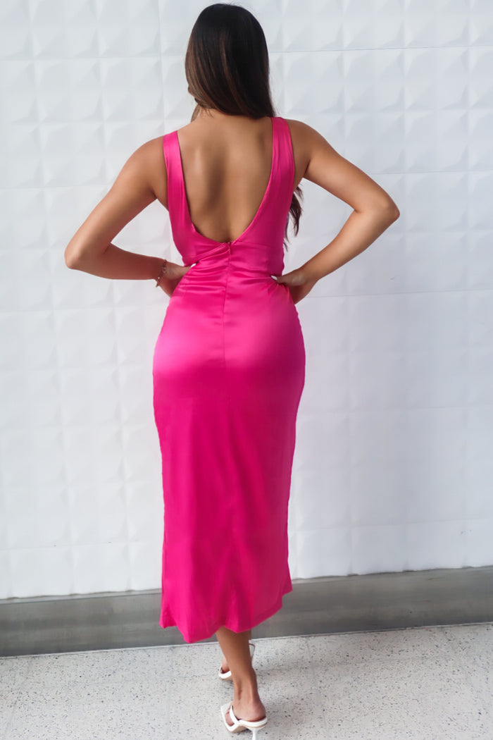 Cinderella Dress - Hot Pink - Runway Goddess