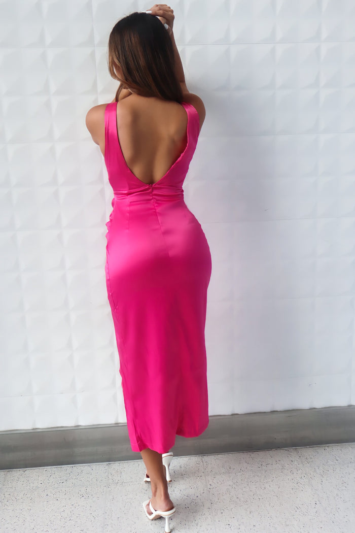 Cinderella Dress - Hot Pink - Runway Goddess