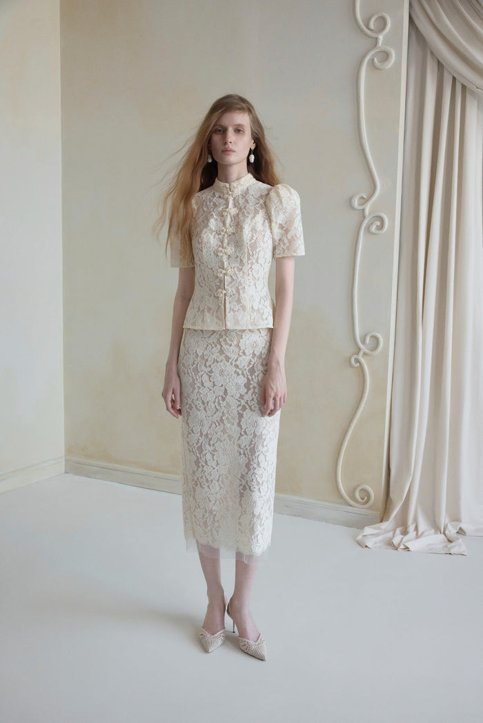 Clementine Lace Top