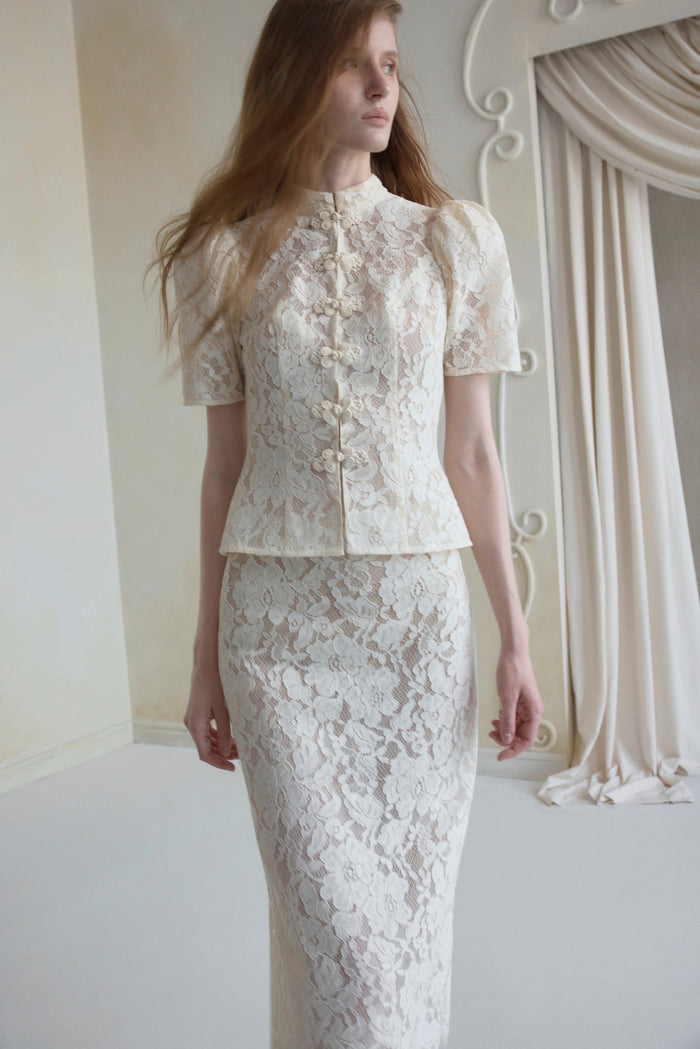 Clementine Lace Top