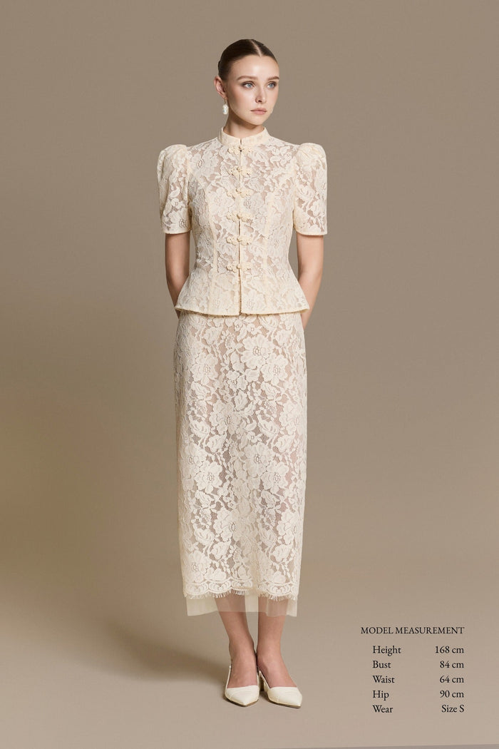 Clementine Lace Top