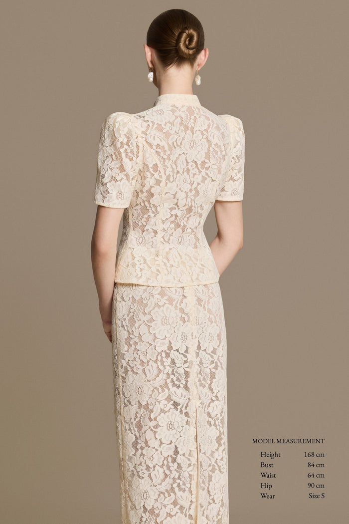 Clementine Lace Top
