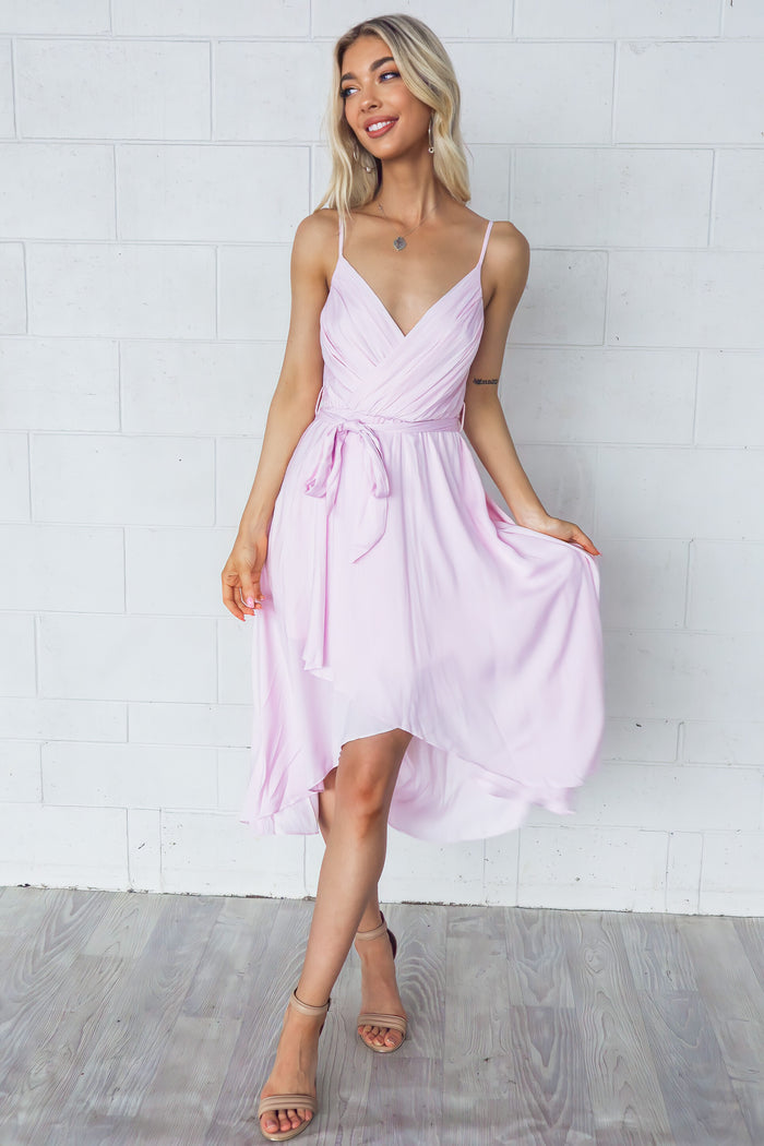 Cloud Nine Dress - Blush Pink - Runway Goddess