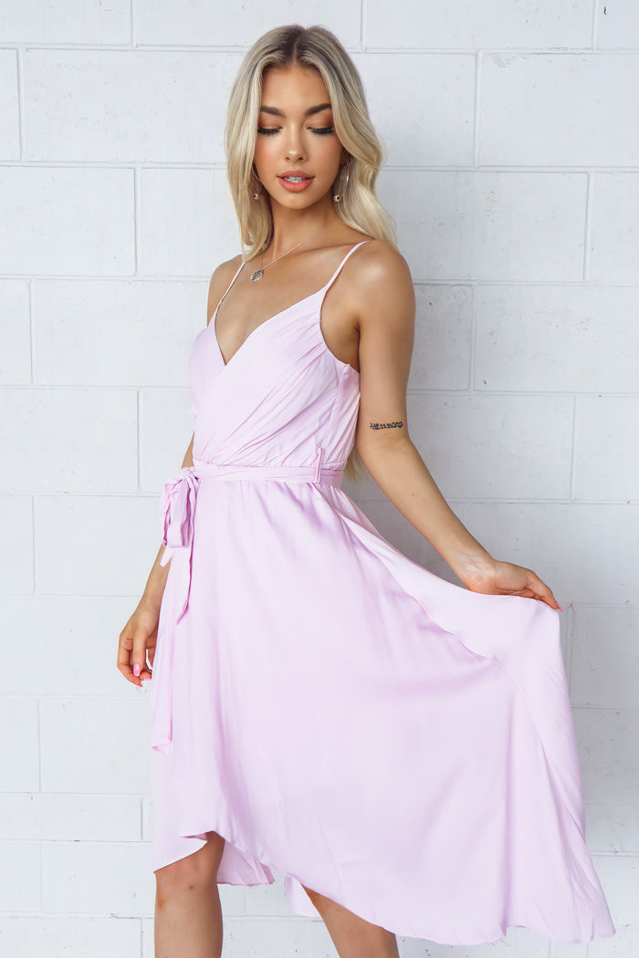Cloud Nine Dress - Blush Pink - Runway Goddess