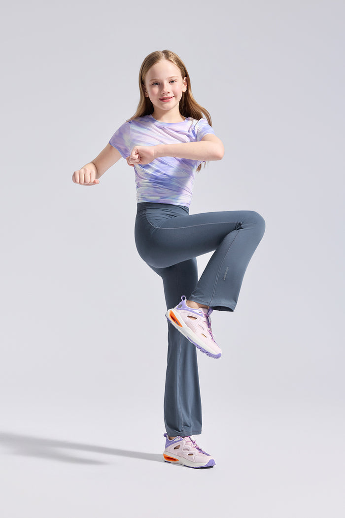 Cloudie Air Bootcut Leggings **China Blue**