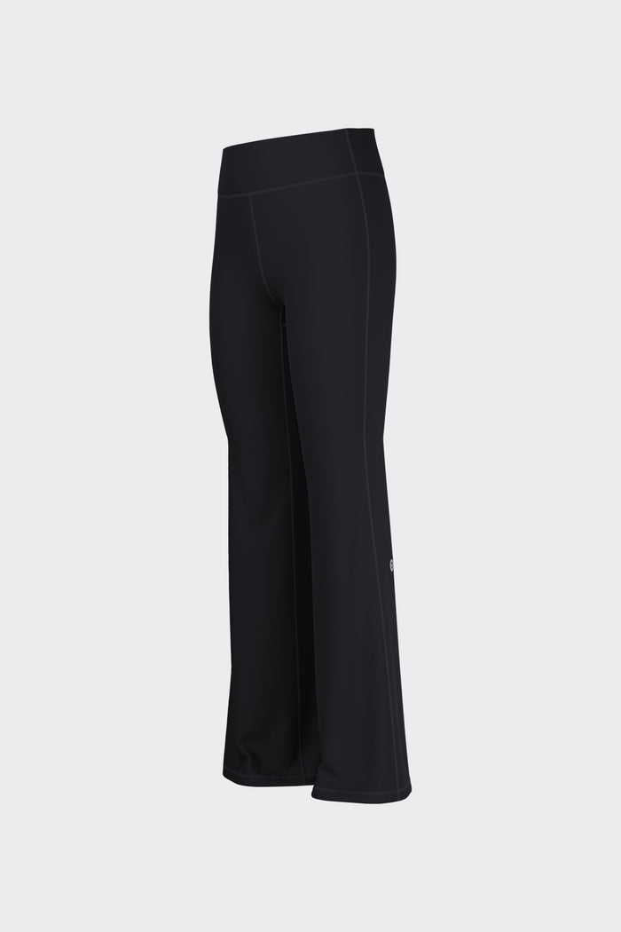 Cloudie Air Bootcut Leggings **Charcoal Black**