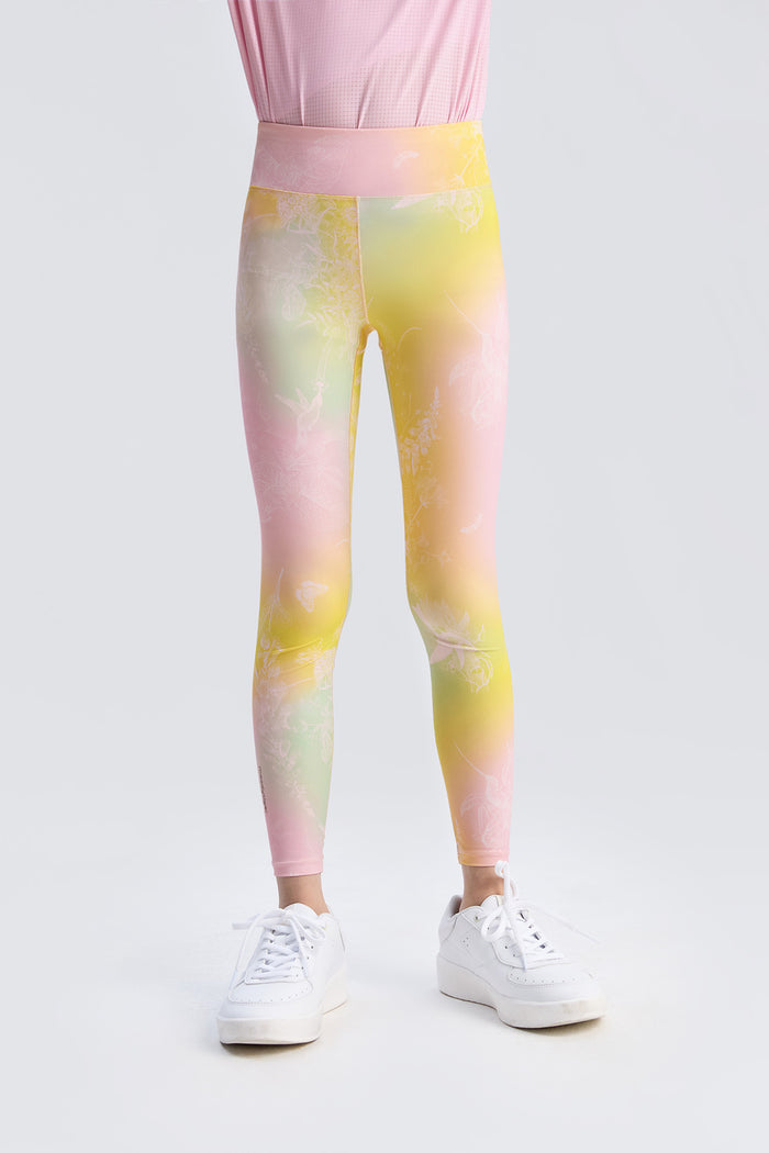 Cloudie Air Printed Leggings **Gradient Buzz Pink**