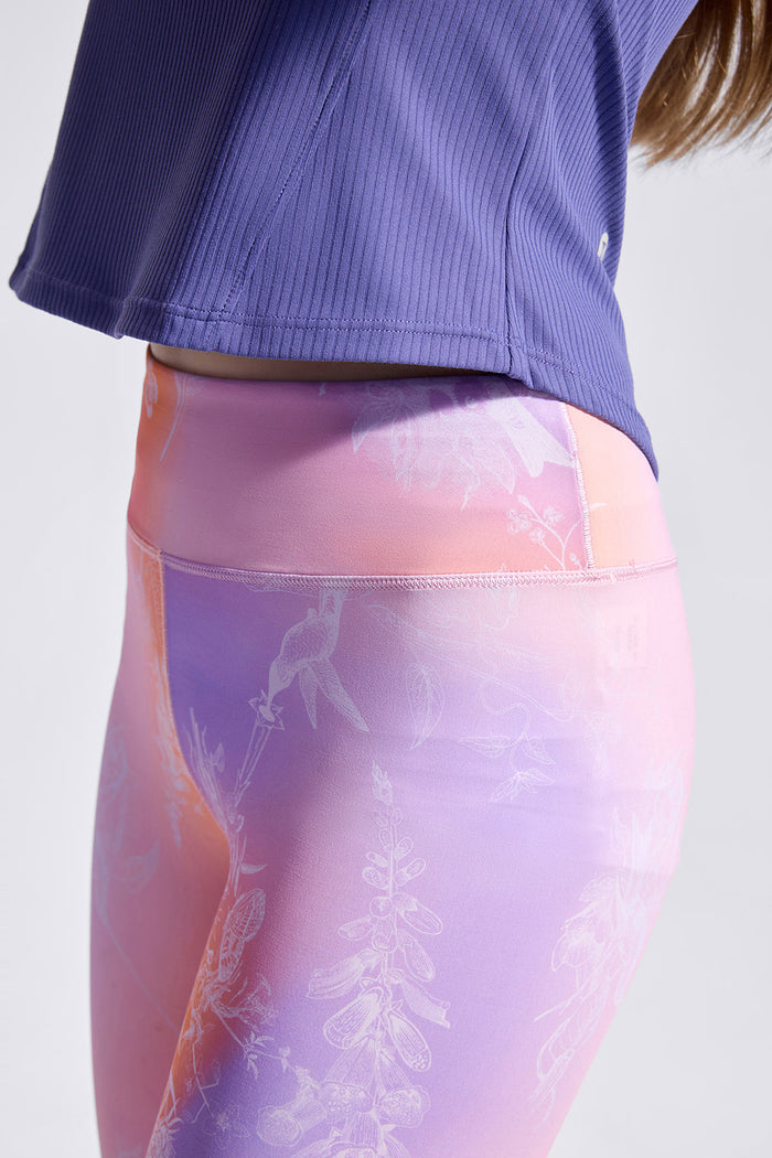 Cloudie Air Printed Leggings **Gradient Buzz Orange**
