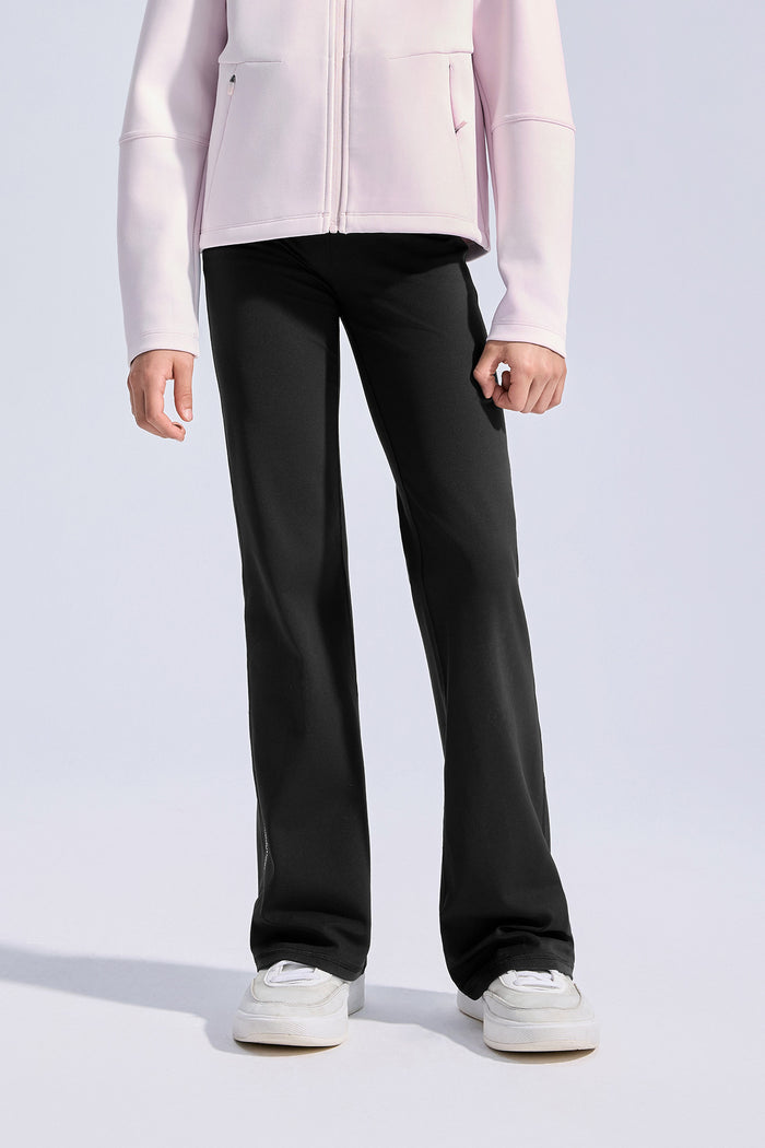 Cloudie Essential Bootcut Leggings **Charcoal Black**