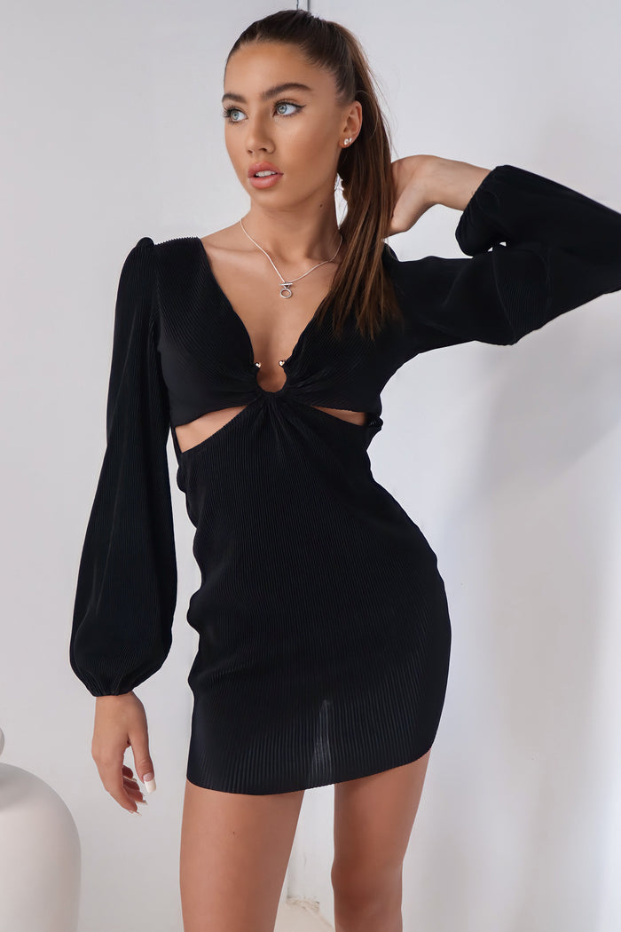 Coco Mini Dress - Black - Runway Goddess