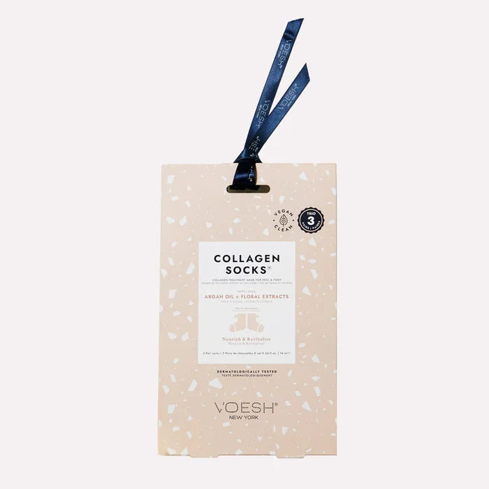 Collagen Socks Trio - Argan Oil & Floral Extract - The Preppy Bunny