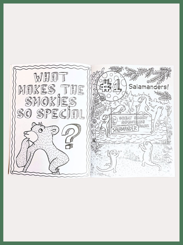 Coloring Book Great Smoky Mountains- 10 Things I Like About You