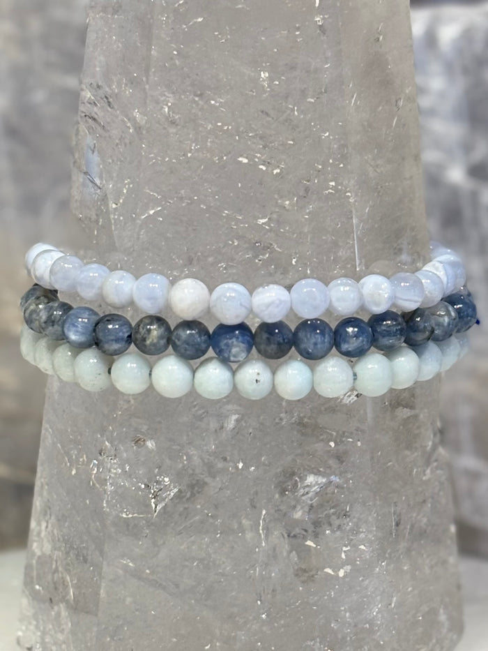 Communication & Support, Set of 3 Beaded Bracelets