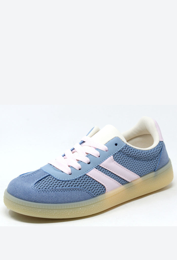 blue stripe shoe