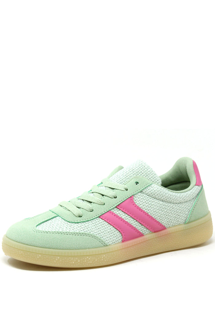 Contrast Stripe Trainer