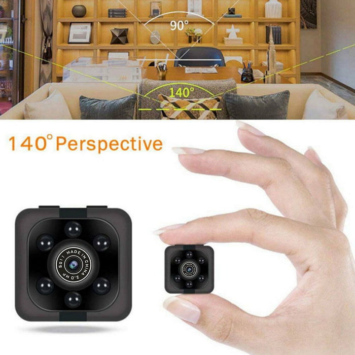 COP CAM Security Camera Video Motion Detection SQ11 Mini Cam Black