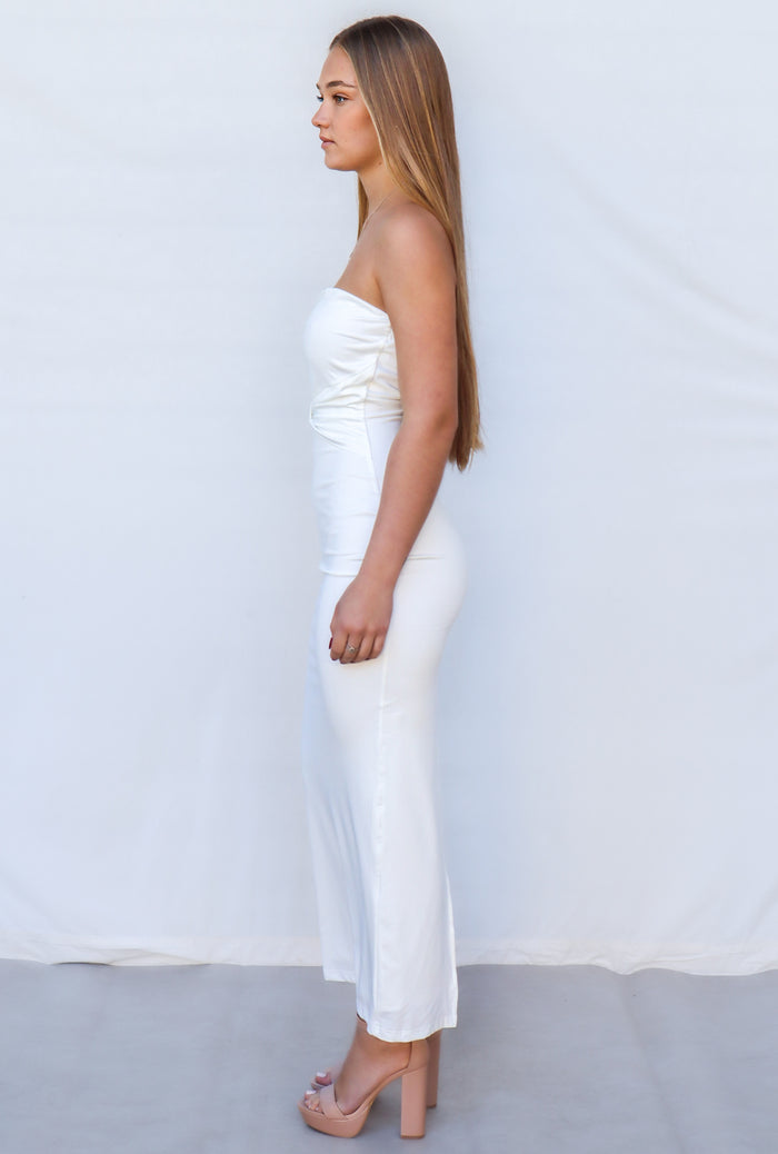 Coraline Maxi Dress - White - Runway Goddess