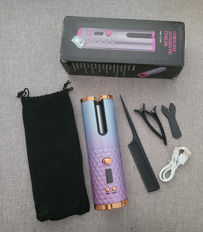 Cordless Automatic Hair Curler